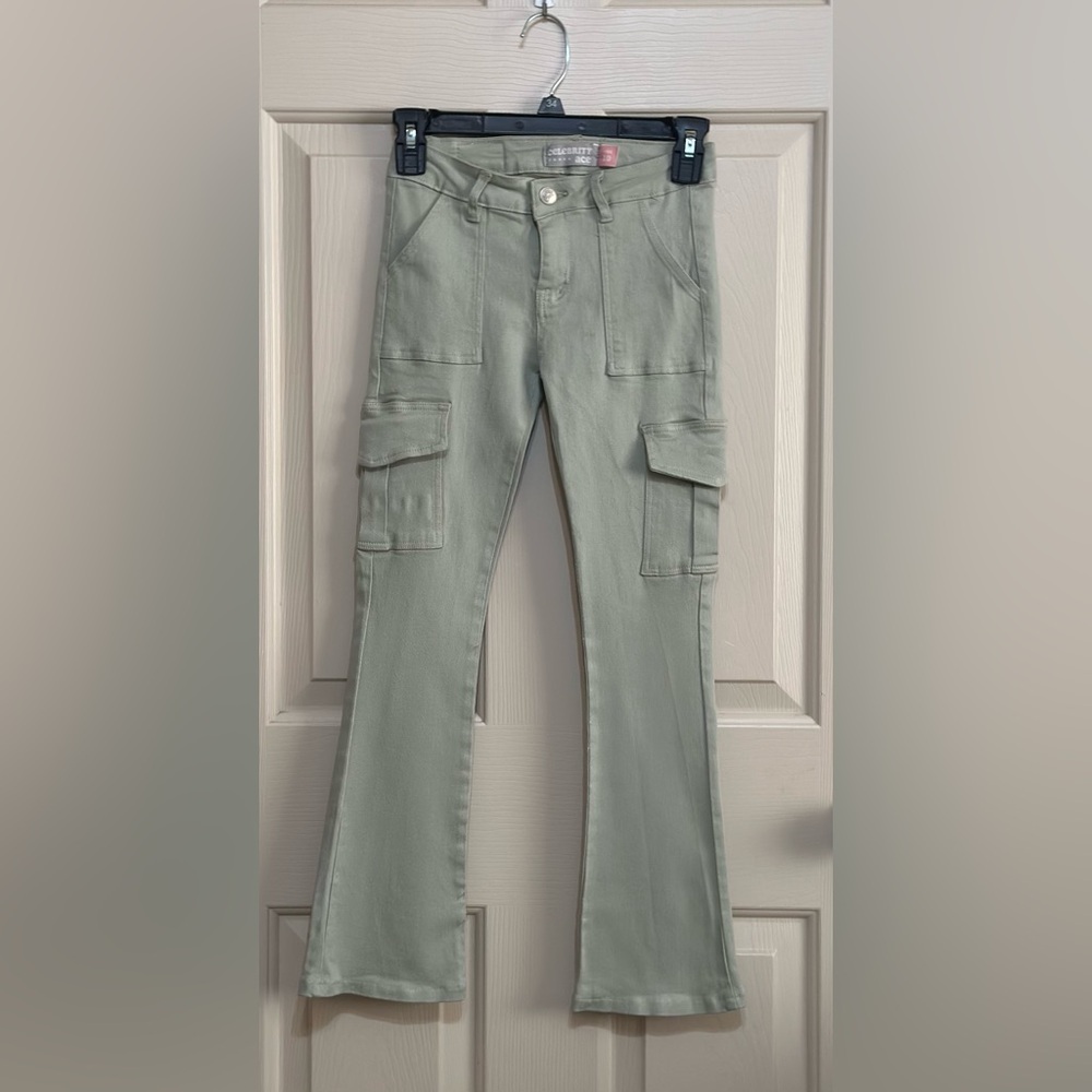 Bootcut Stretch Cargo Jeans (Size 10 Girls) - Picture 8 of 8